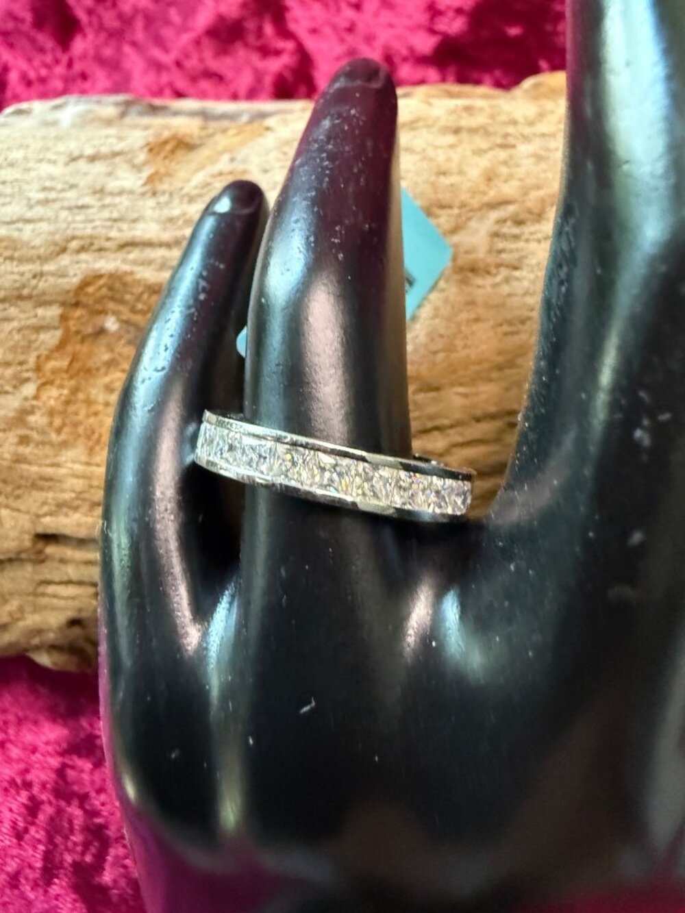 Moissanite Band Ring Size 10 3.47 CTW VSD Color Elegant Design